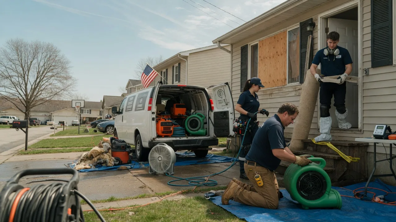 Water Damage Restoration in Millrift, PA near me